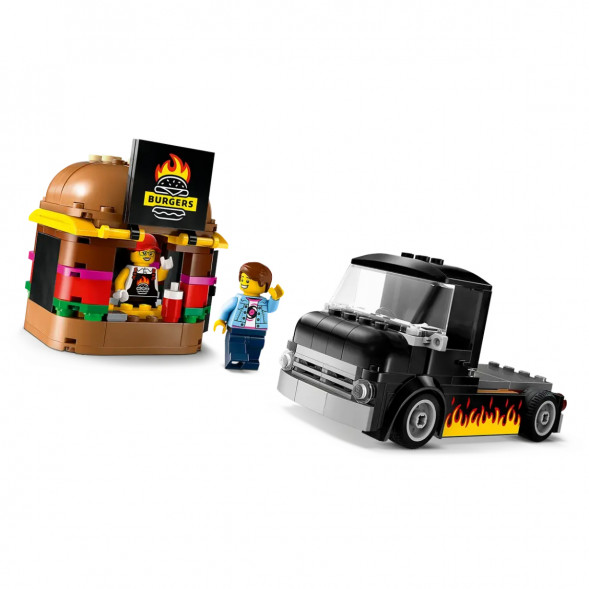 Конструктор LEGO City 60404 Бургерная на колесах в Калуге