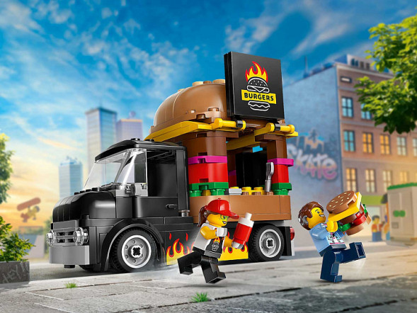 Конструктор LEGO City 60404 Бургерная на колесах в Калуге
