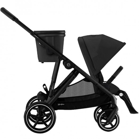 Детская коляска Cybex Gazelle S BLK Moon Black с корзиной и дождевиком в Калуге