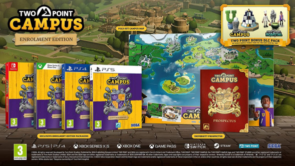 Игра Two Point Campus. Enrolment Edition [PS4, английская версия] в Калуге