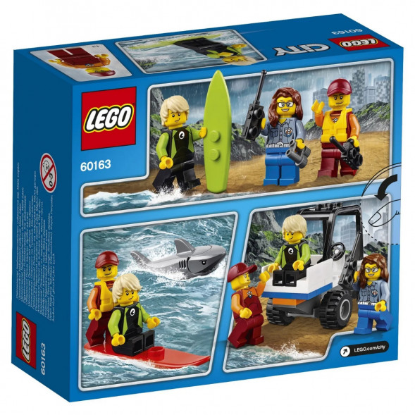 Конструктор LEGO City 60163 Береговая охрана в Калуге