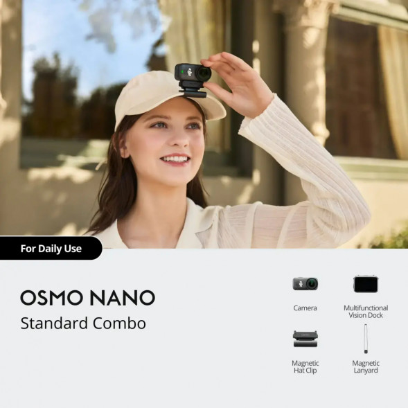 Экшн-камера DJI Osmo Nano 64 ГБ Standard Combo в Калуге