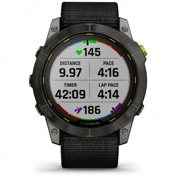 Умные часы Garmin Enduro 2 угольно-серый DLC титановый с нейлоновым ремешком UltraFit 010-02754-01 в Калуге