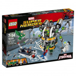 Конструктор LEGO Super Heroes 76059 Человек-паук: в ловушке Доктора Осьминога