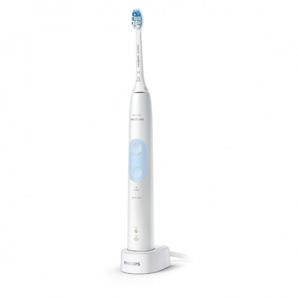 Электрическая звуковая зубная щетка Philips Sonicare ProtectiveClean 4500, White в Калуге