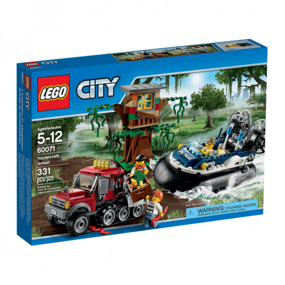 Конструктор LEGO City 60071 Полицейский корабль на воздушной подушке в Калуге