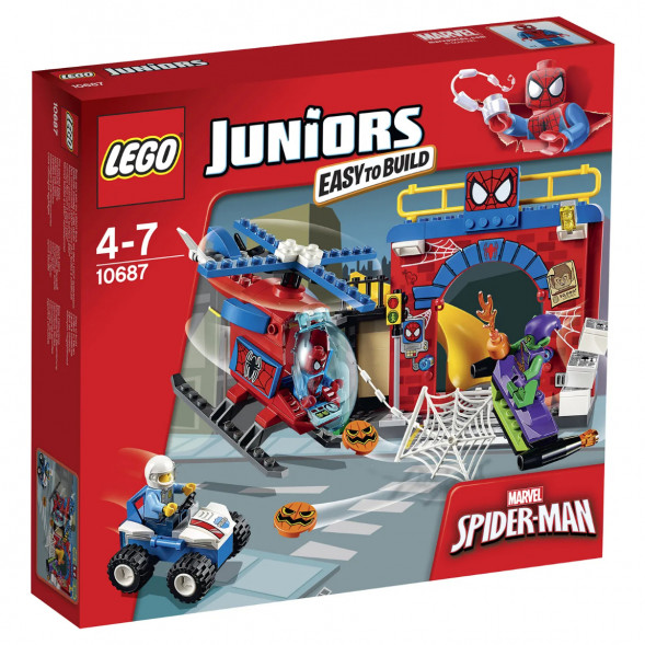 Конструктор LEGO Juniors 10687 Убежище Человека-паука в Калуге