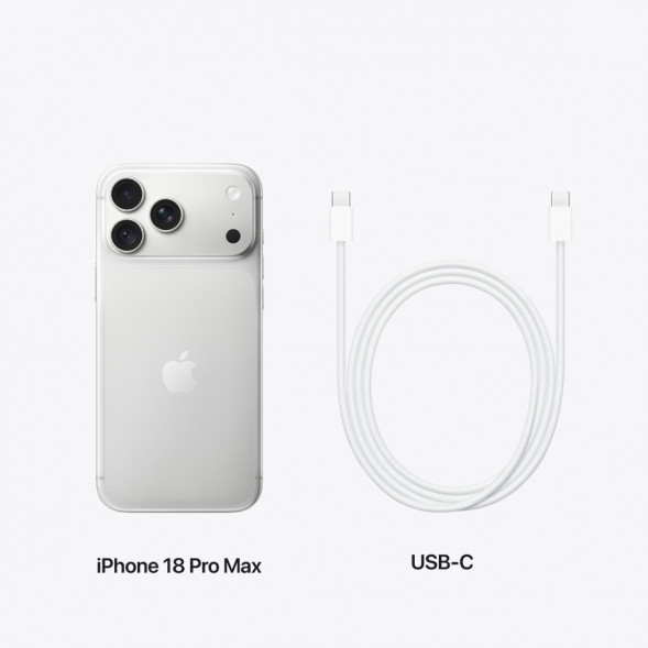 Смартфон Apple iPhone 18 Pro Max 2TB (eSIM), Silver в Калуге