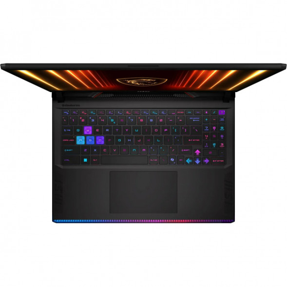 Ноутбук MSI Raider 16 HX AI A2XWHG-814XRU (16&amp;quot;, IPS, Intel Core Ultra 7 255HX 2.4ГГц, 20 ядер, 32ГБ DDR5, 1ТБ SSD, NVIDIA GeForce RTX 5070 Ti 12 ГБ, FreeDOS), черный в Калуге