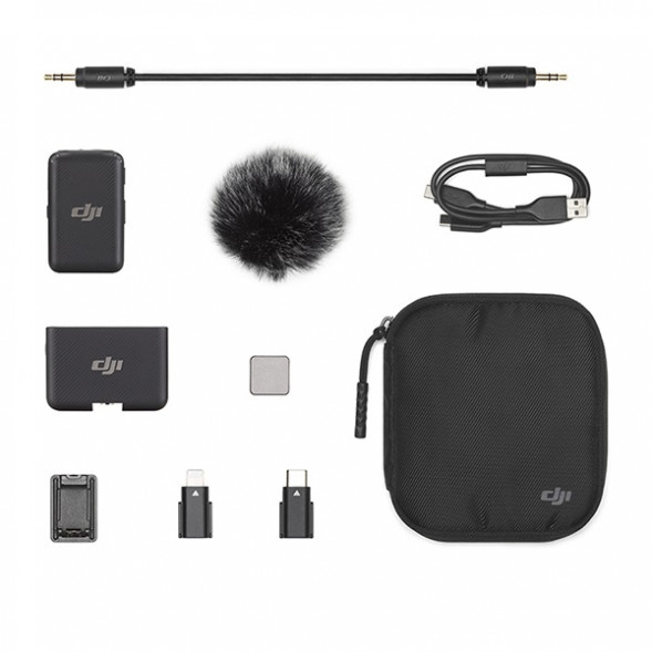 Комплект беспроводных микрофонов DJI MIC (1TX + 1RX), черный в Калуге