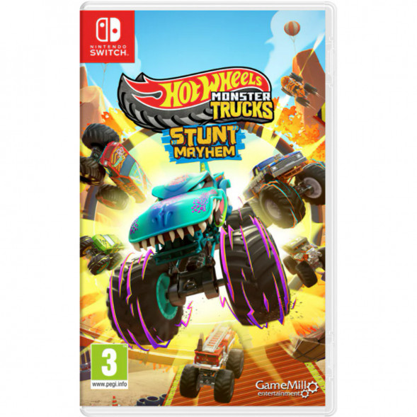 Игра Hot Wheels Monster Trucks: Stunt Mayhem [Nintendo Switch, английская версия] в Калуге