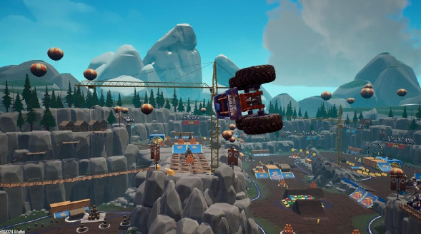 Игра Hot Wheels Monster Trucks: Stunt Mayhem [Nintendo Switch, английская версия] в Калуге