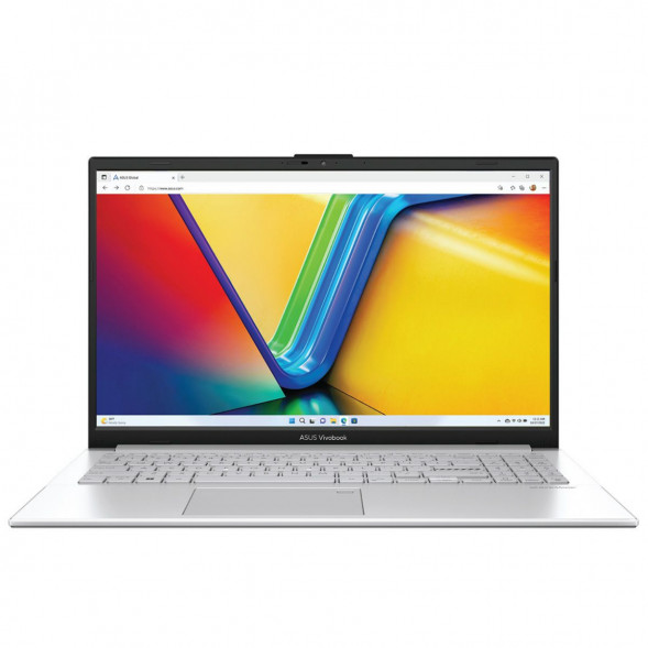 Ноутбук ASUS VivoBook Go 15 E1504FA-BQ5029 (15.6&amp;quot;, AMD Ryzen 5 40, 2.8 GHz, 4 ядра, 8 ГБ DDR5, 512 ГБ SSD, AMD Radeon 610M, Windows 11 Professional), серебристый в Калуге