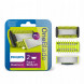 Сменные лезвия Philips OneBlade 2 шт. + 1 шт. Body kit QP620/50 в Калуге