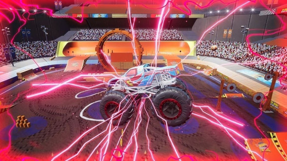Игра Hot Wheels Monster Trucks: Stunt Mayhem [PS4, английская версия] в Калуге