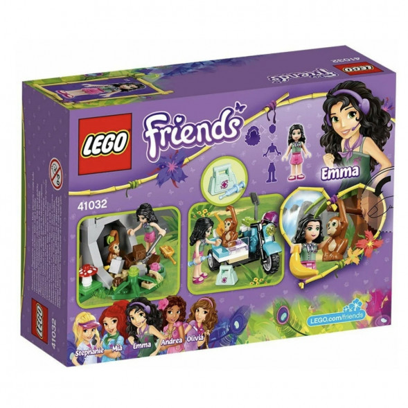 Конструктор LEGO Friends 41032 Джунгли: Мотоцикл скорой помощи в Калуге