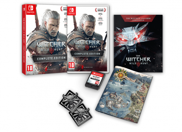 Игра Witcher 3 Wild Hunt Complete Edition (Ведьмак 3: Дикая Охота - Полное Издание) (Русская версия) для Nintendo Switch в Калуге