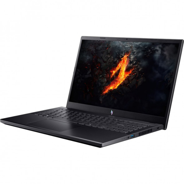 Ноутбук Acer Nitro V 15 ANV15-52-92DD (15.6&amp;quot;, IPS, Intel Core i9 13900H 2.6ГГц, 14 ядер, 16ГБ DDR5, 512ГБ SSD, NVIDIA GeForce RTX 5060 - 8 ГБ, без ОС), черный в Калуге