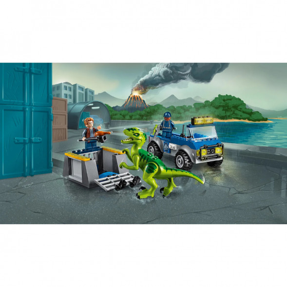 Конструктор LEGO Juniors 10757 Грузовик спасателей для перевозки раптора в Калуге