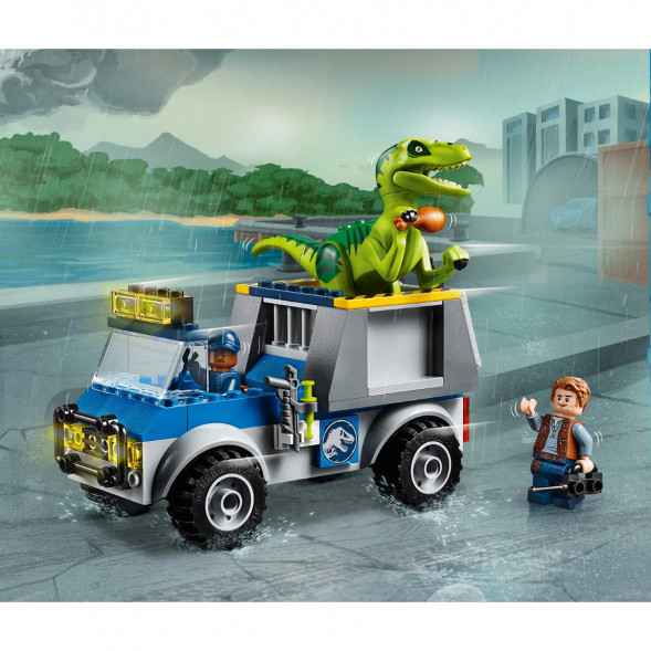 Конструктор LEGO Juniors 10757 Грузовик спасателей для перевозки раптора в Калуге